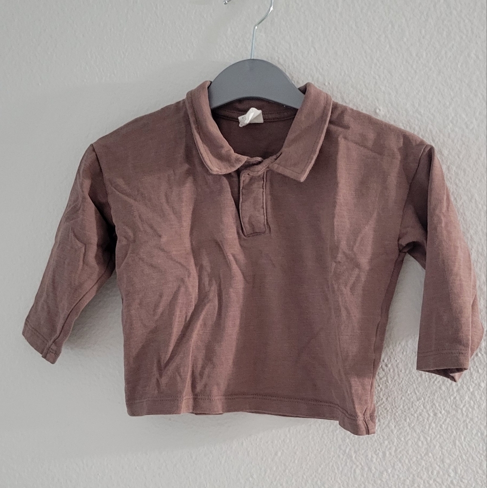 H&M brown shirt